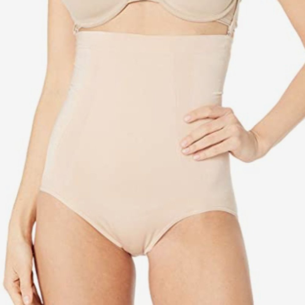 SPANX® OnCore High Waist Briefs soft nude panty shapewear